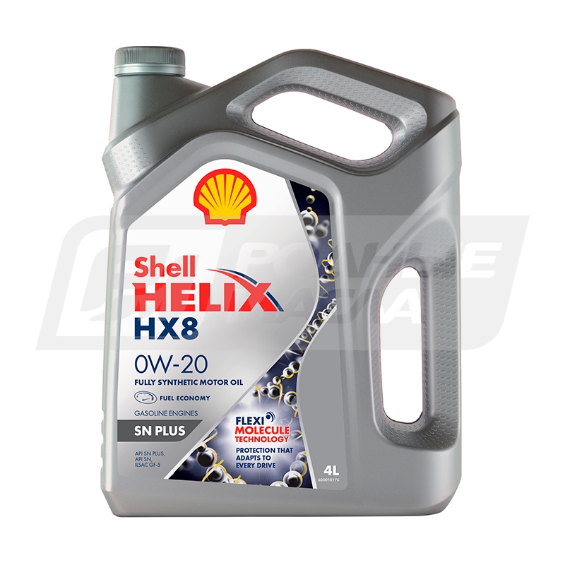 SHELL Helix HX8 0W20, 4л 550055119